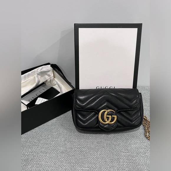 SOLD｜GG Marmont Supermini shoulder bag - Picture 12 of 12